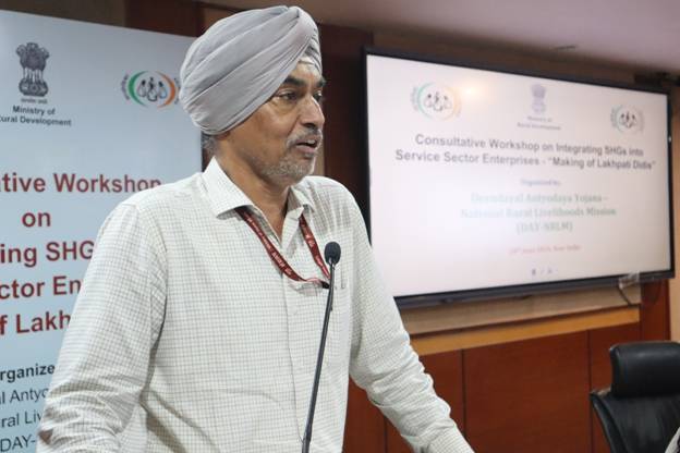 DAY-NRLM organized workshop on ‘Making of Lakhpati Didi’s’ through Integrating Women SHGs into Service Sector Enterprises